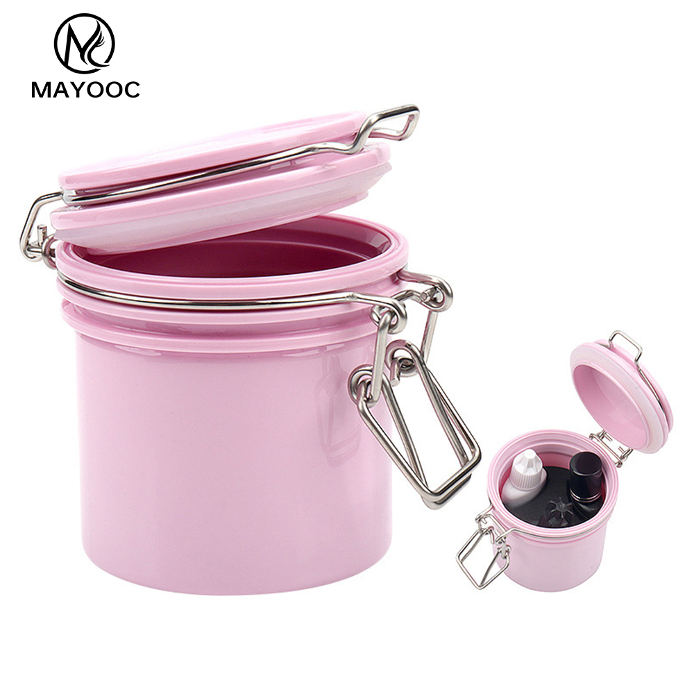 Eyelash Extension Guide - 1pcs Eyelash Glue Storage Tank Container