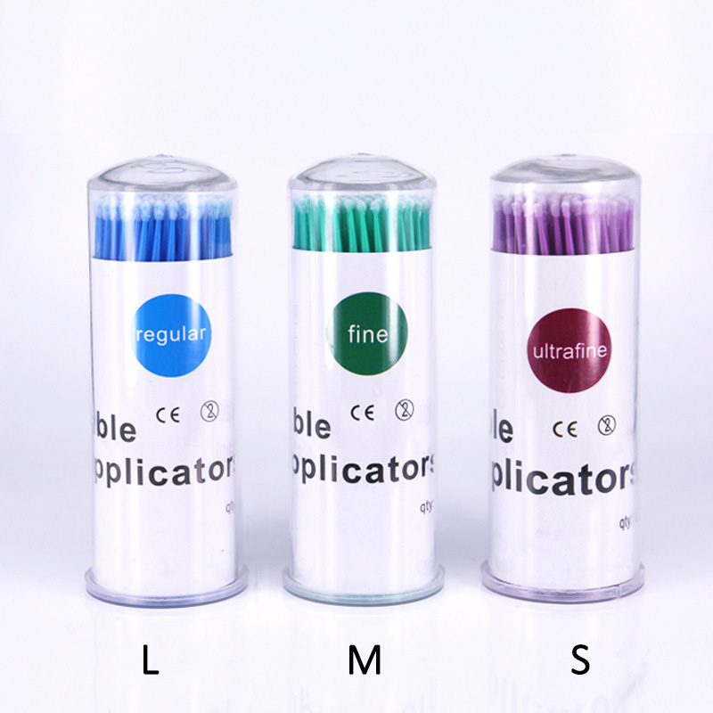 Eyelash Extension Eyelash - 100Pcs/bottle MicroBrush For Eyelash Lift Kit