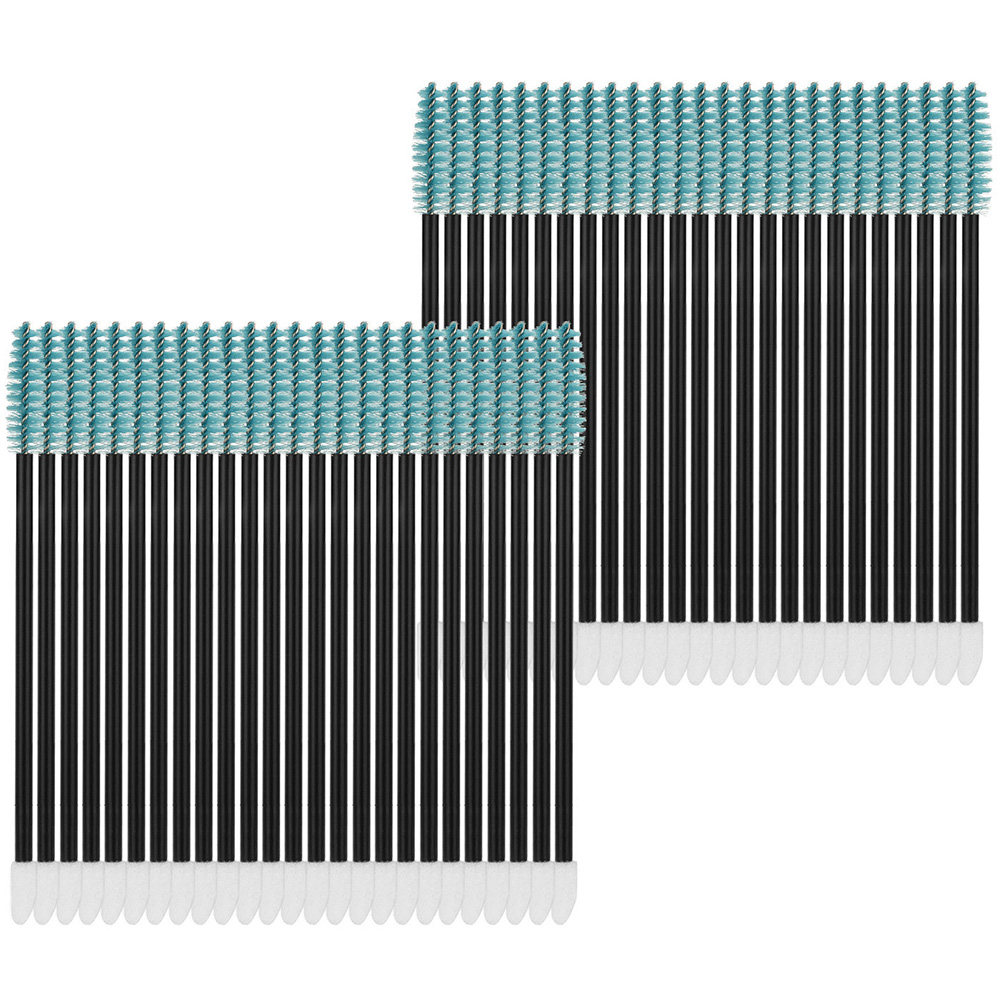 Eyelash Extension Eyelash - 50Pcs Eyebrow Lash Brush Disposable Applicator