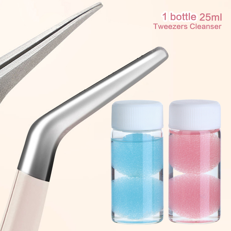 Eyelashes Tweezers Cleaner Las - Eyelash Extension Glue review and price