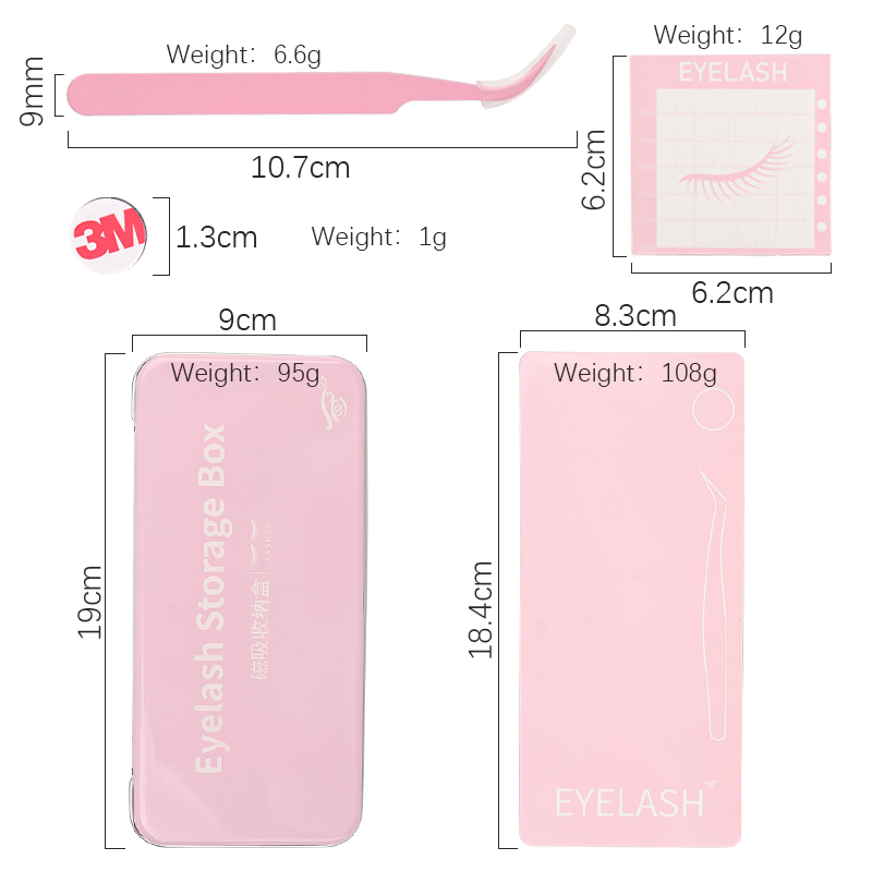 Magnetic Eyelash Extension Sto - Individual Lash Tray review and price