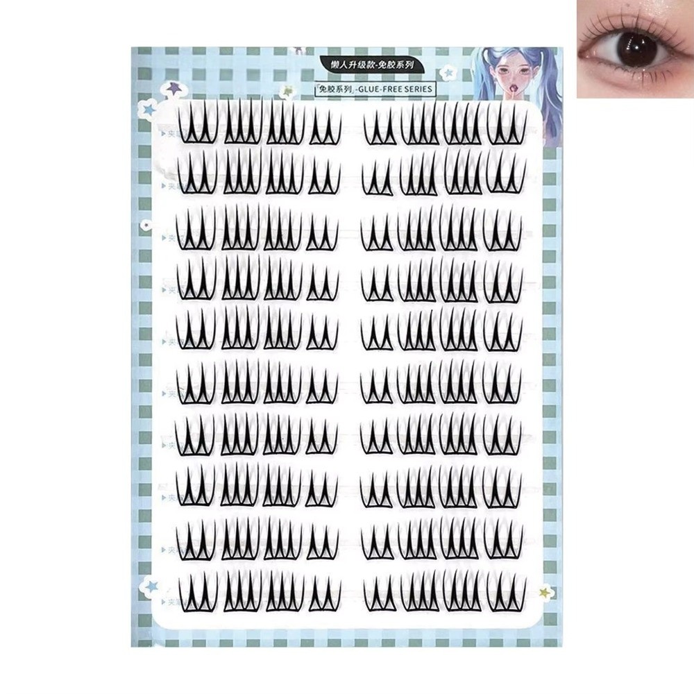 Korean Style Self Adhesive Fal - Eyelash Extension No 10 review and price