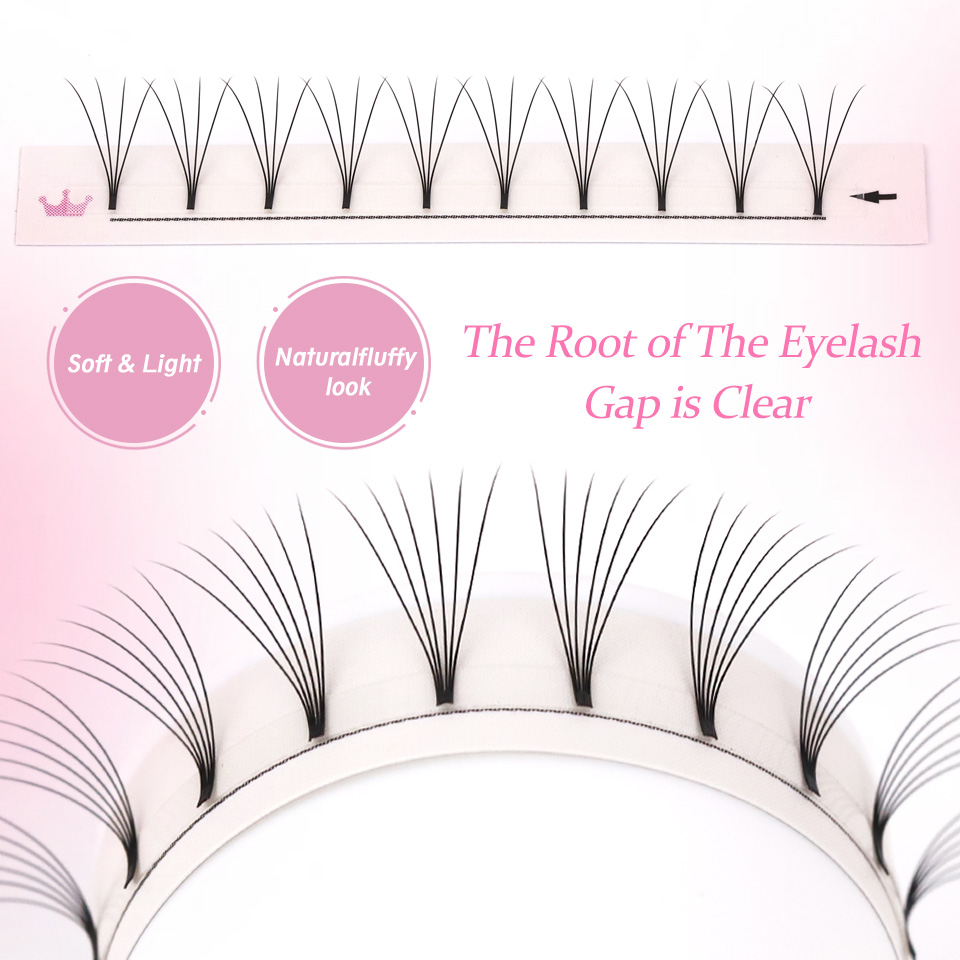 AGUUD Soft Natural Premade Vol - Individual Lash Tray review and price
