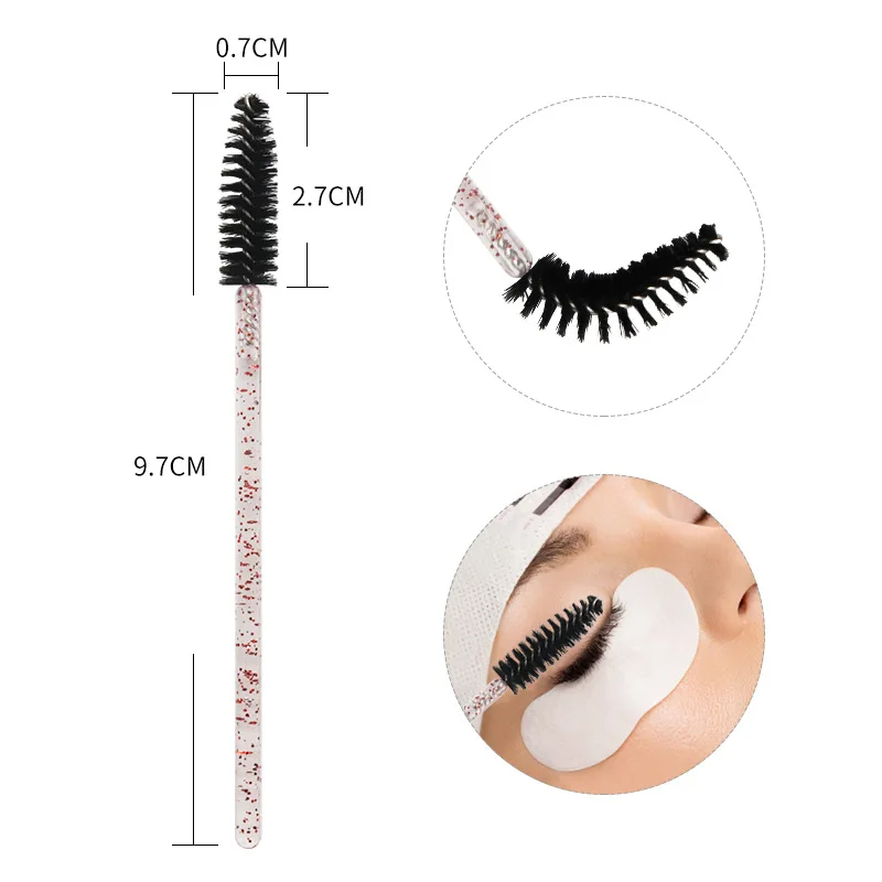 50pcs Eyelash Brushes Mascara  - Eyelash Extension Wholesale review and price
