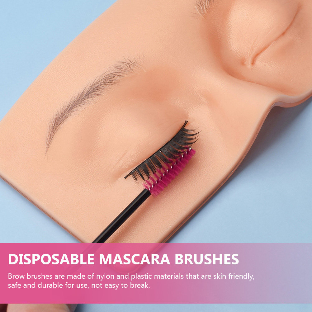 50Pcs Eyebrow Lash Brush Dispo - Eyelash Extension Eyelash review and price