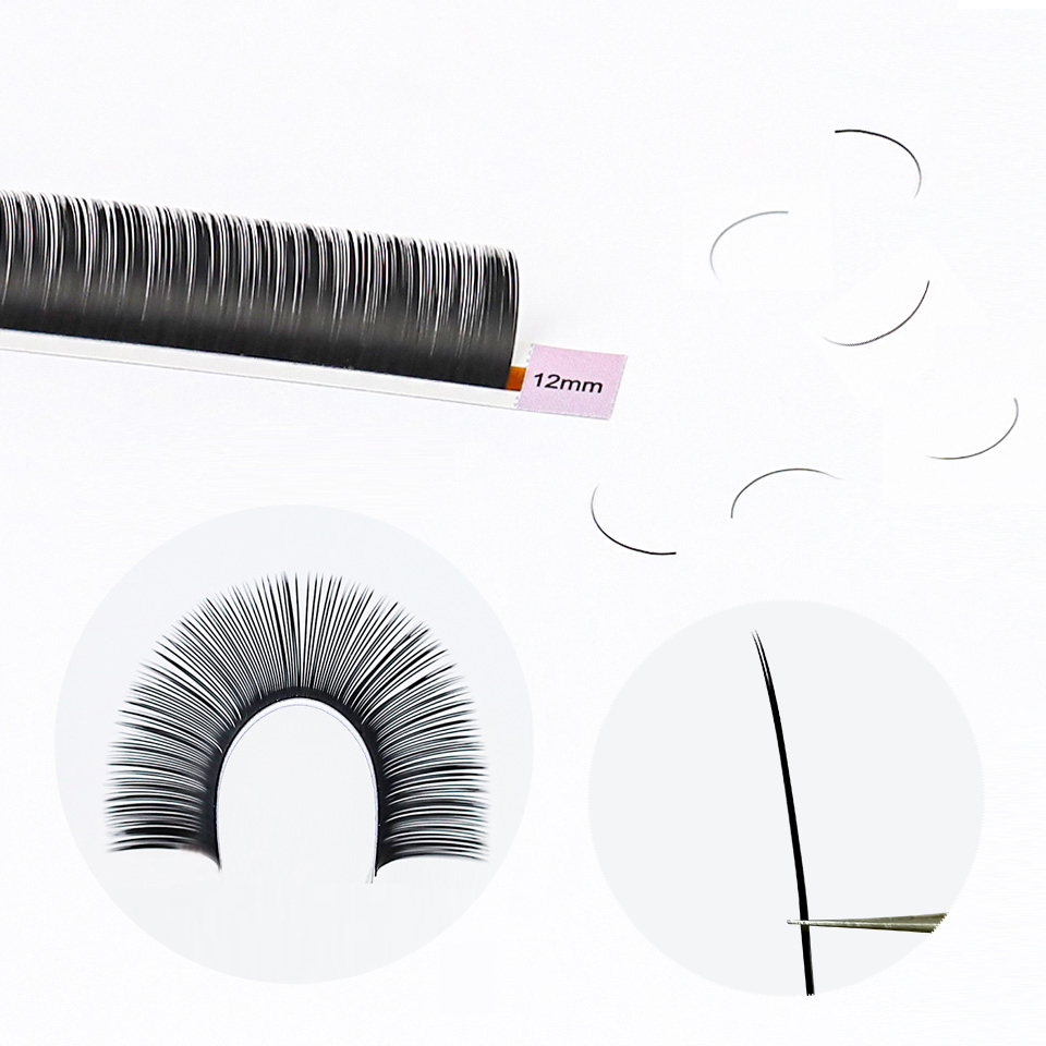 AGUUD Faux Mink Lash Ellipse F - Individual Lash Tray review and price
