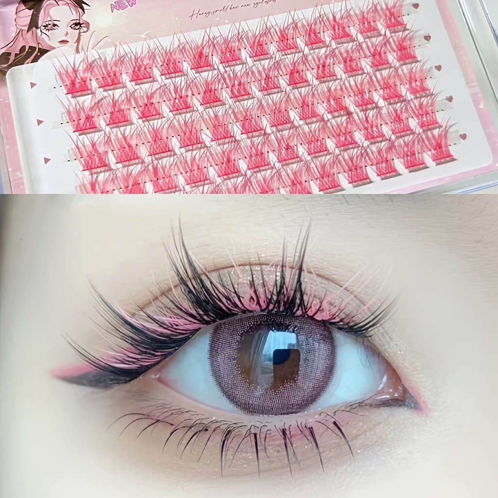 Mixiaohe Colorful Eyelashes 60 - Eyelash Extension Eyelash review and price