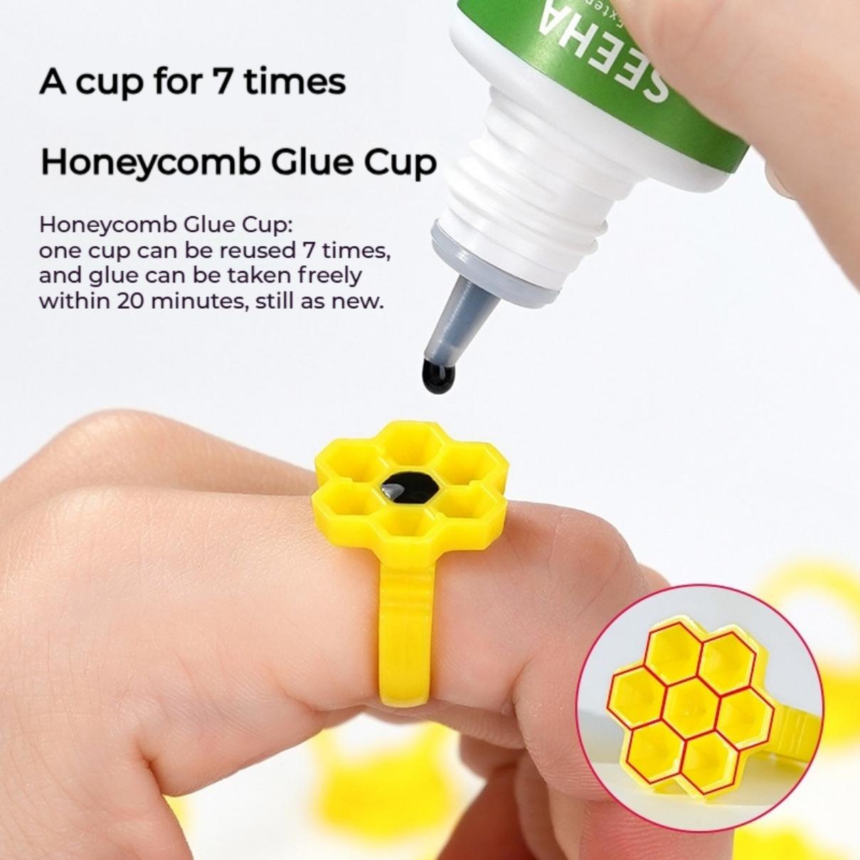 50PCS Holder Ring Cups for Eye - Eyelash Extension Guide review and price