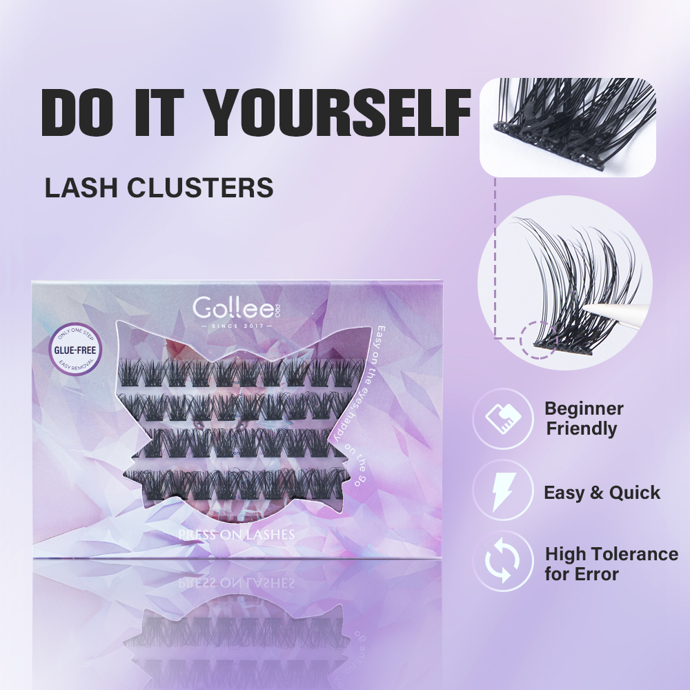 Gollee Self-Stick Eyelash Clus - Eyelash Extension No 10 review and price